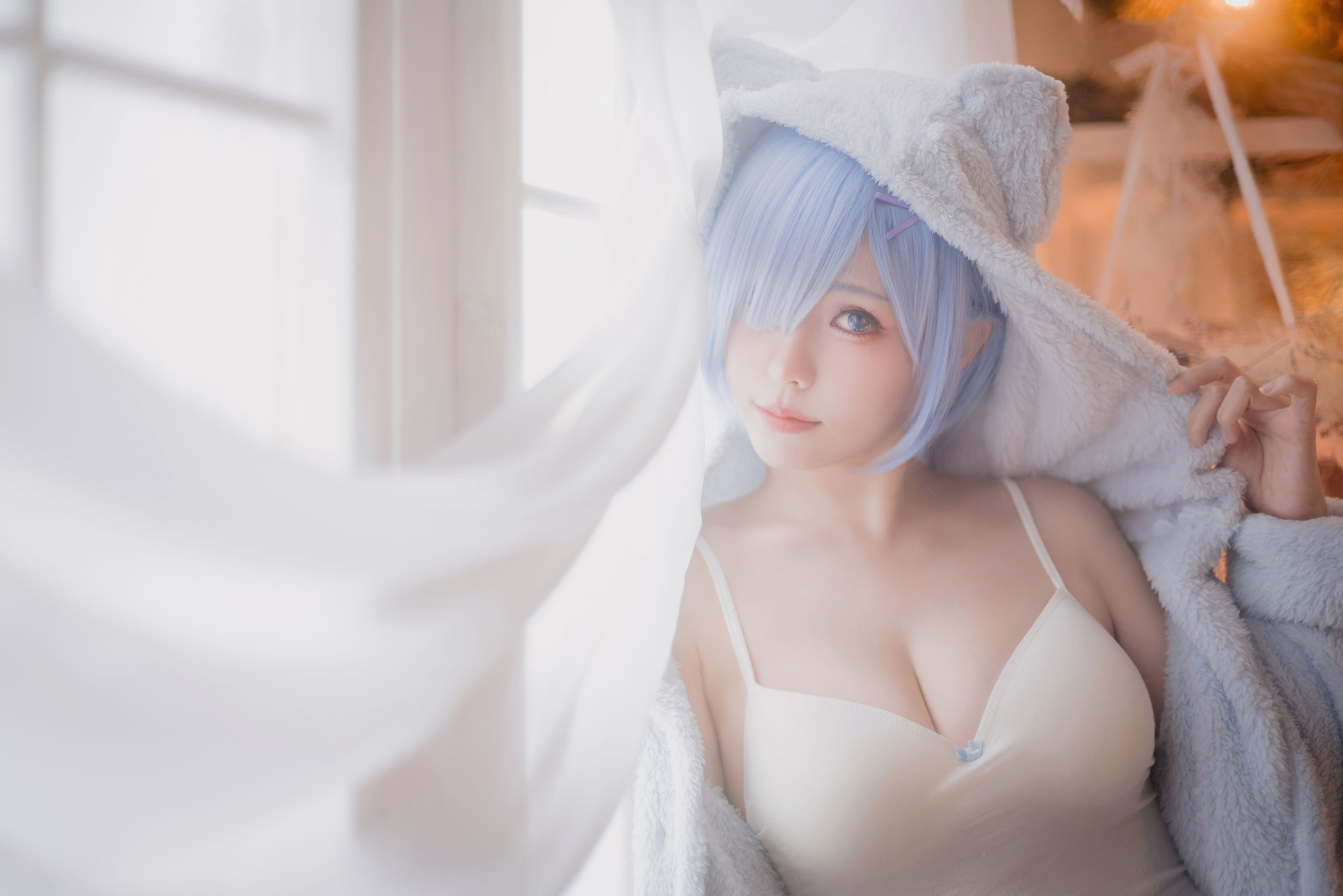 [COSPLAY] Ely_eee(ElyEE子) – Rem Pajamas