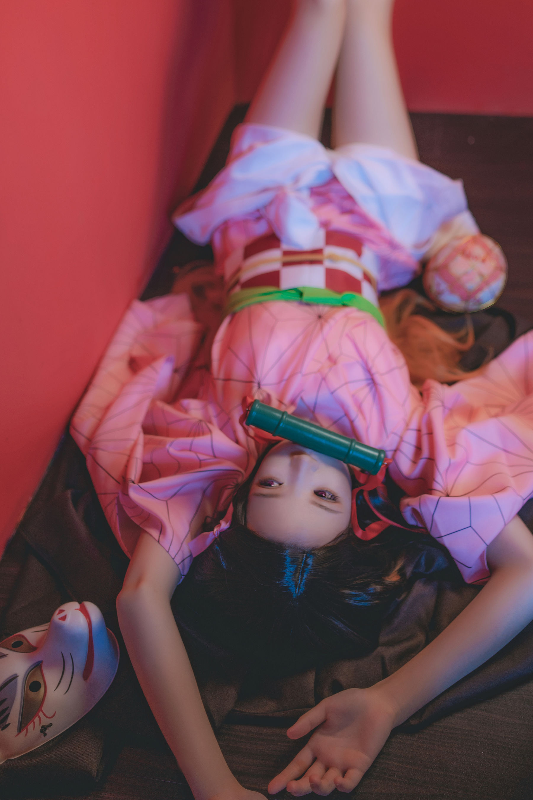 [COSPLAY] 桜桃喵 – 灶门祢豆子