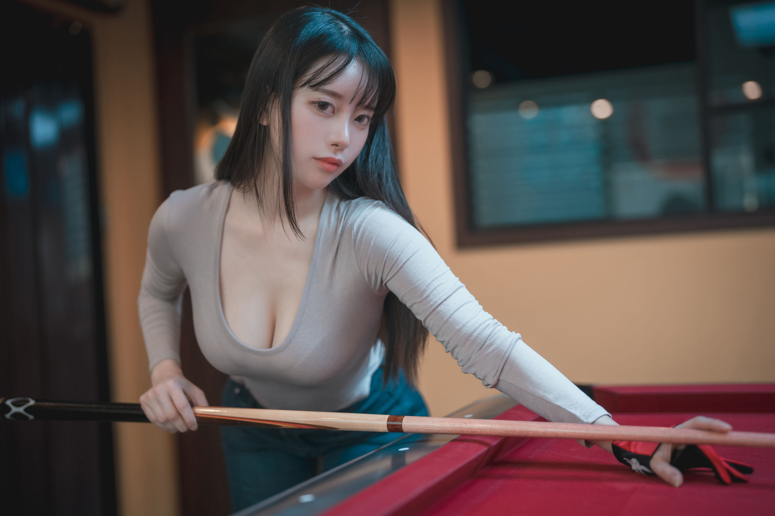 [DJAWA] ZziZzi – Billiards Girl 1 Jeans [49P]