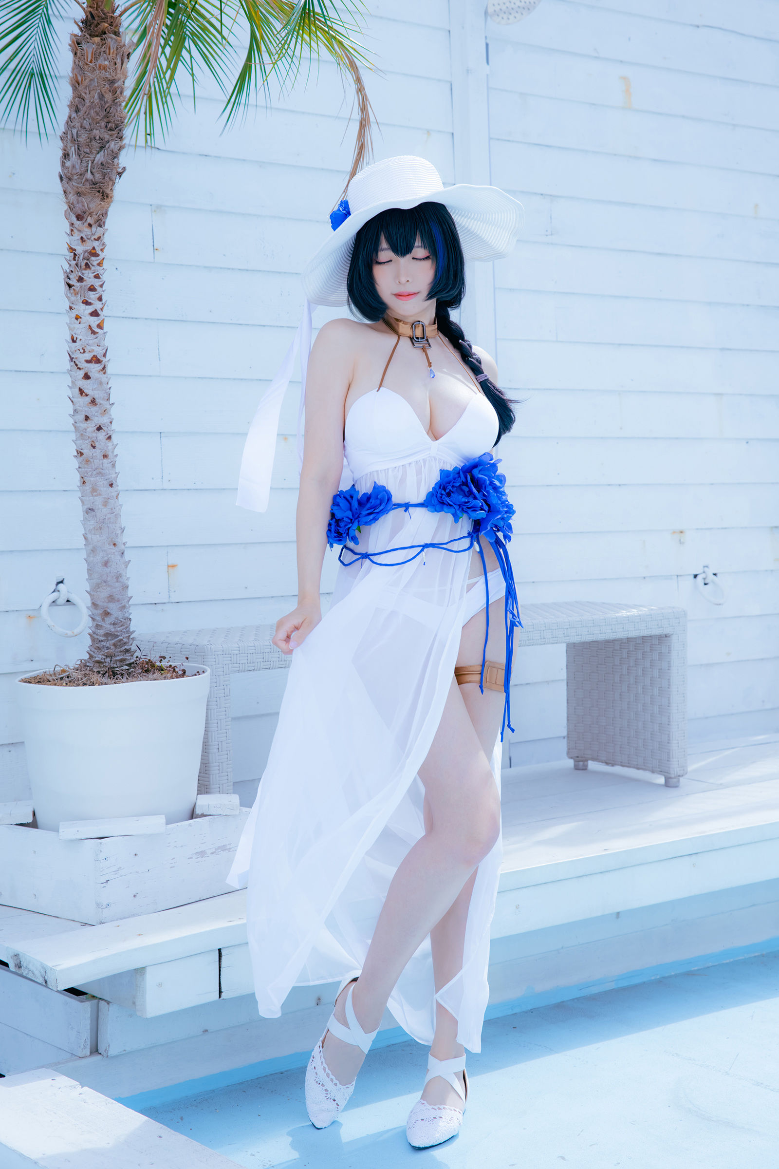 [COSPLAY] Ely_eee(ElyEE子) – Mary Bay Goddess