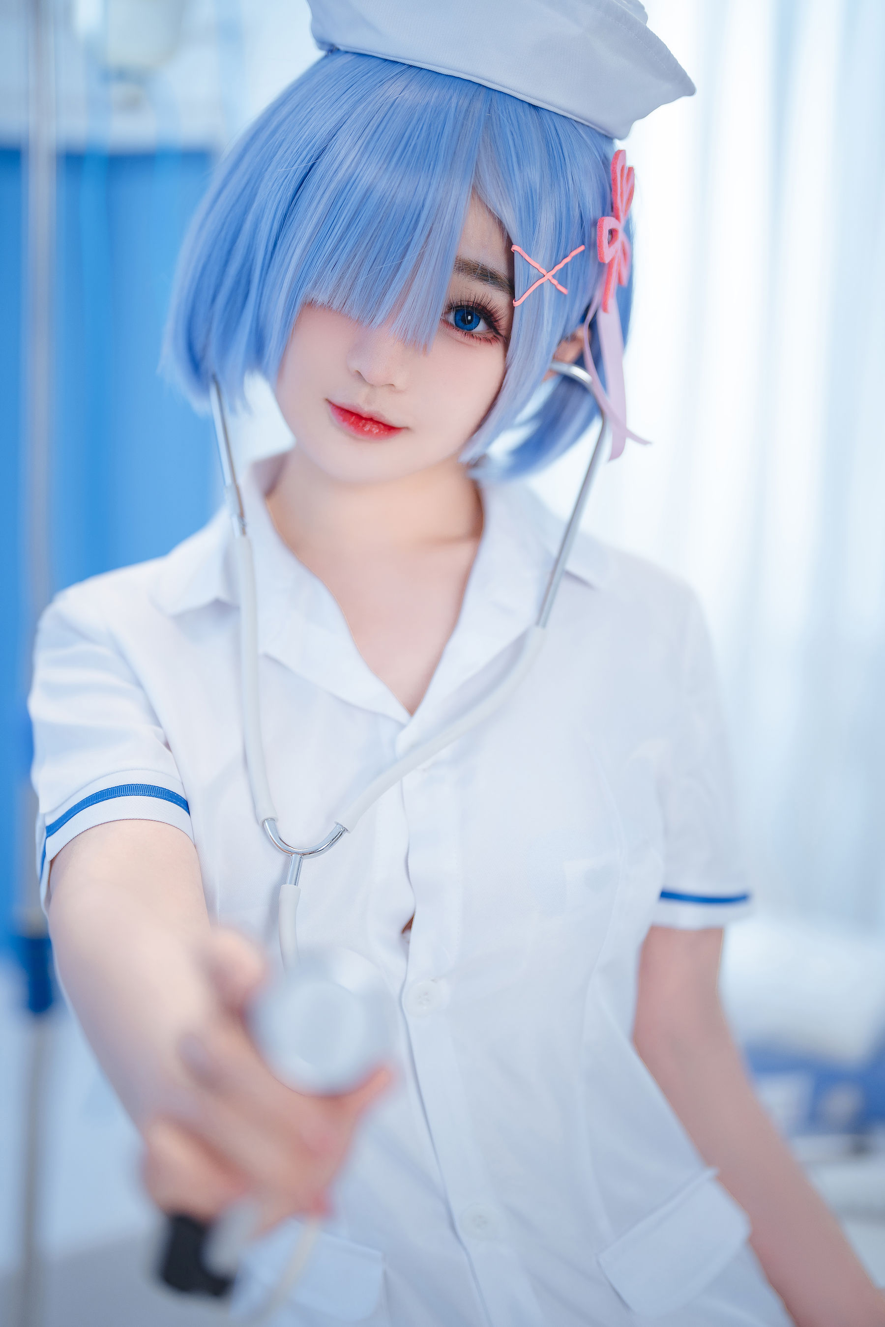 [COSPLAY] 桜井宁宁 – 雷姆护士