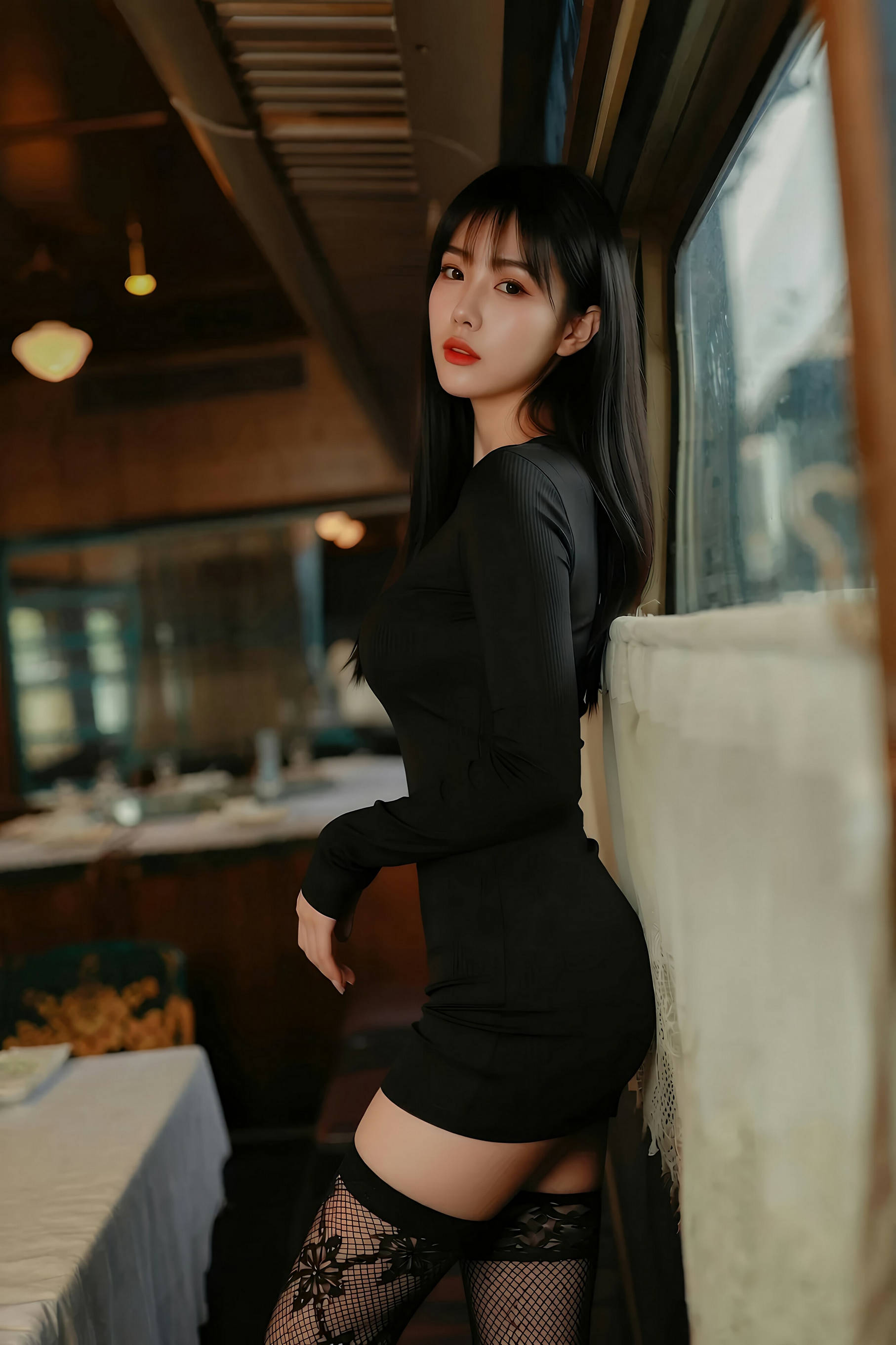 [AiGirl] 茗梓 tight skirt [60P]