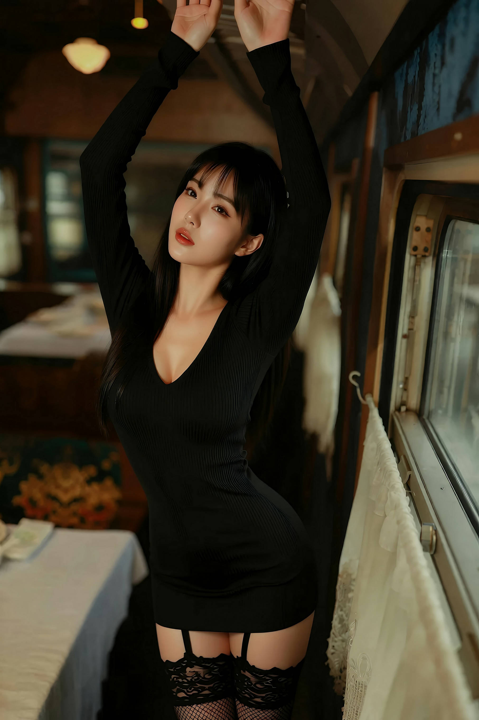 [AiGirl] 茗梓 tight skirt [60P]