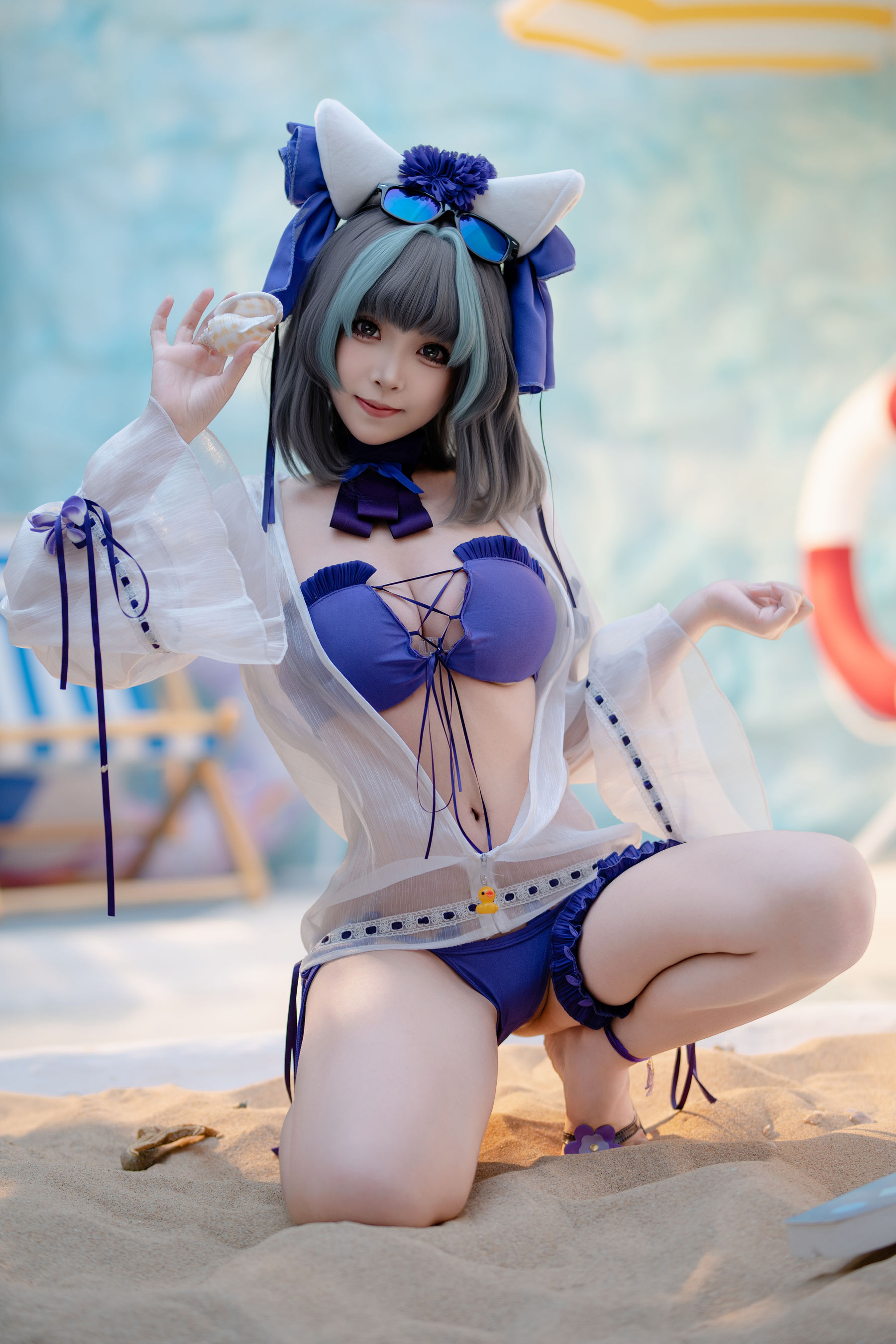 [COSPLAY] Bangni邦尼 泳装柴郡