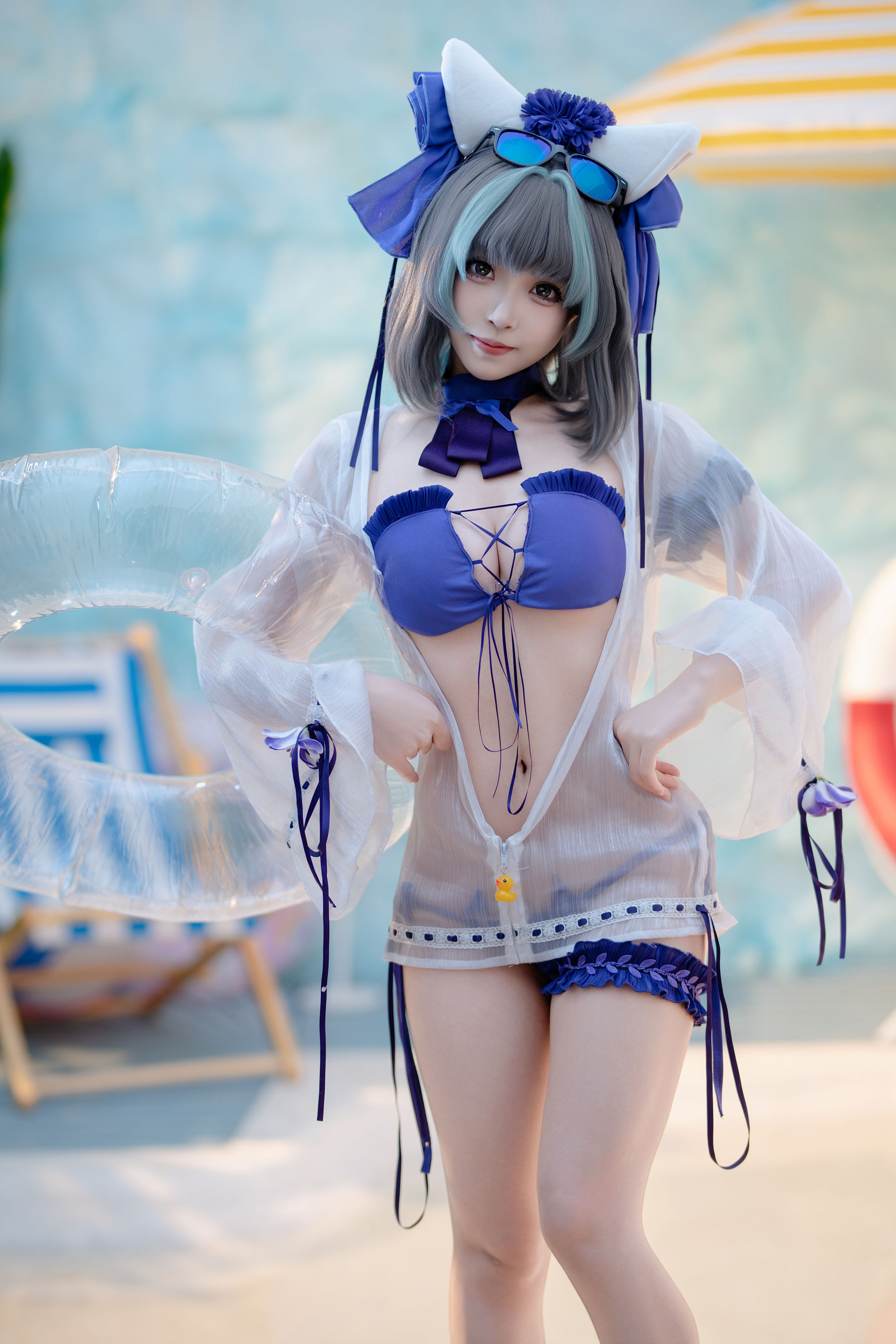 [COSPLAY] Bangni邦尼 泳装柴郡