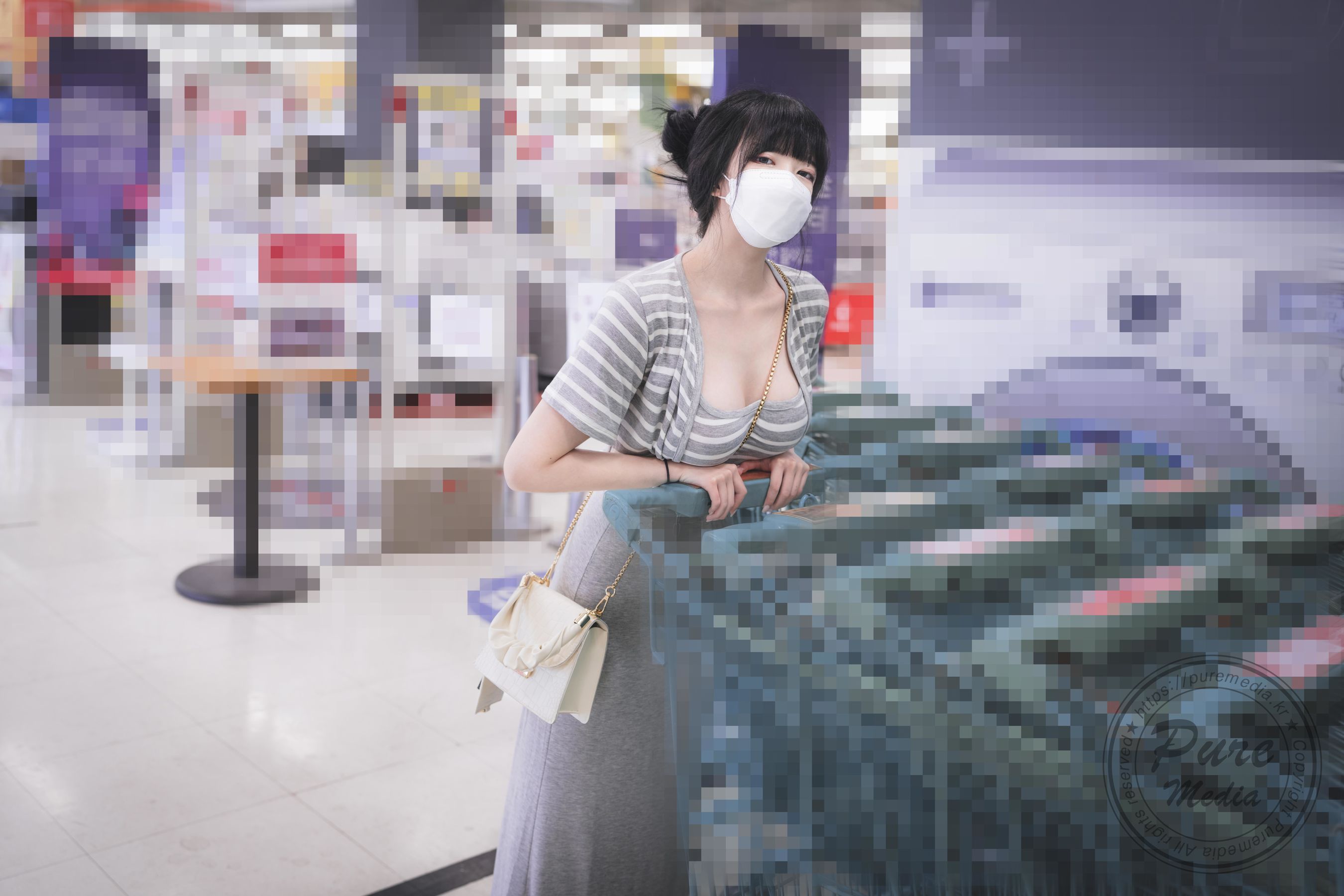 [PURE MEDIA]  Aram 超市少妇 [157P]