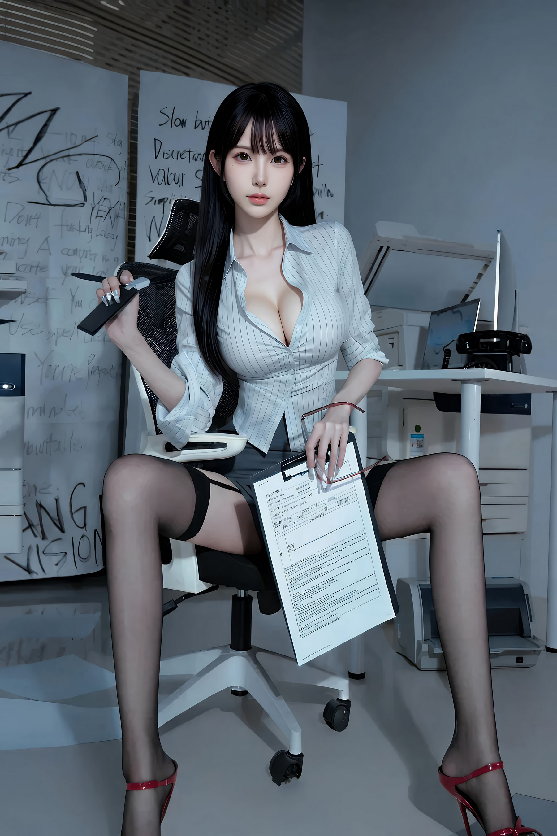 [AiGirl] 芭喜mila 性感OL [80P]