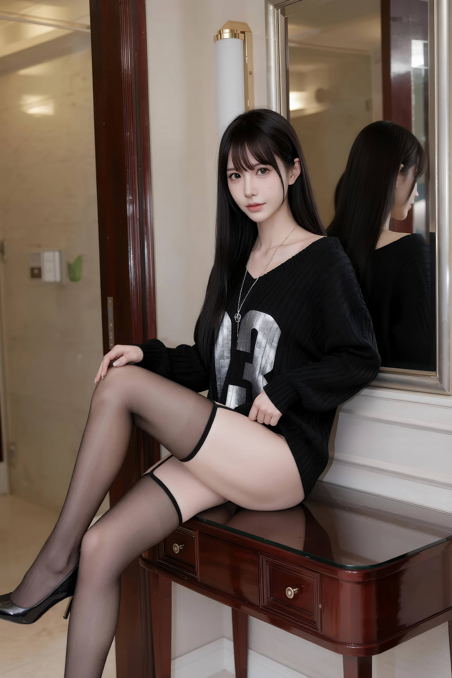 [AiGirl] 芭喜 mila黑衣 [73P]