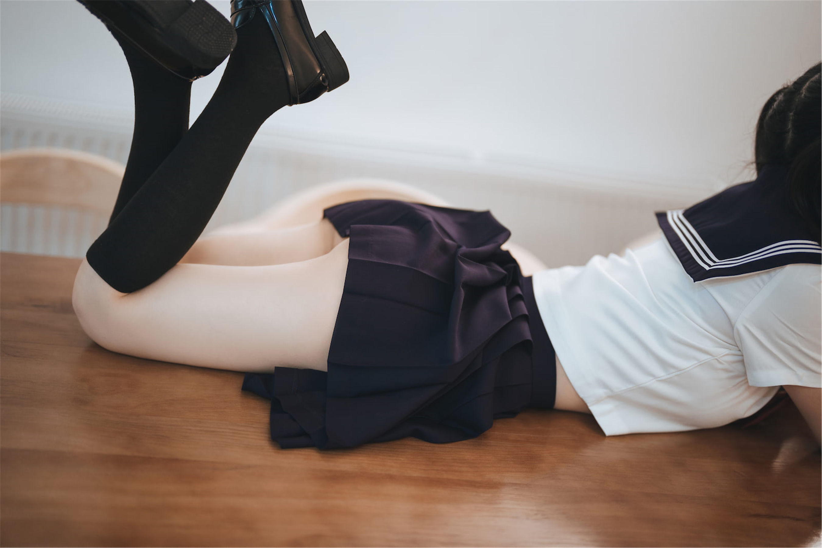 [COSPLAY] 桜井宁宁 – 双马尾JK