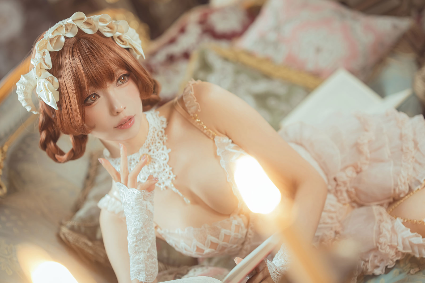 [COSPLAY] Ely_eee(ElyEE子) – Book Witch 書本魔女