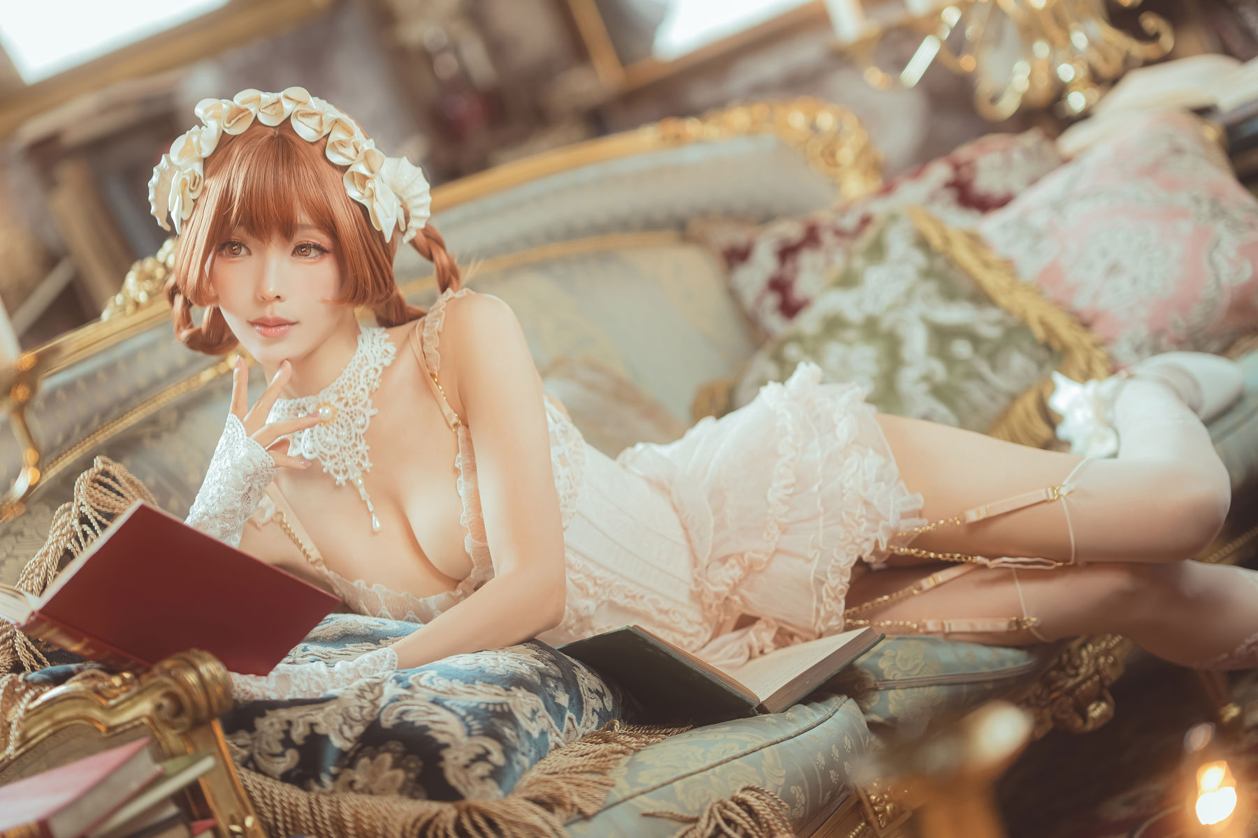 [COSPLAY] Ely_eee(ElyEE子) – Book Witch 書本魔女
