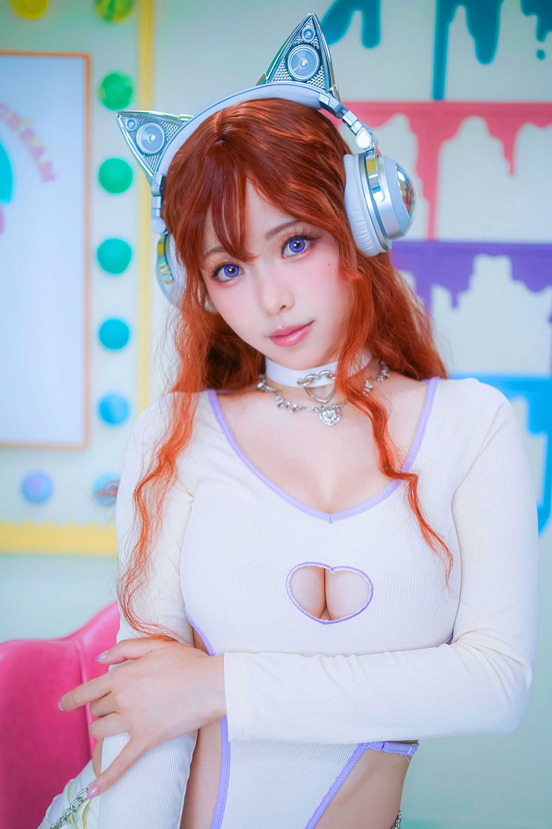 [COSPLAY] Ely_eee(ElyEE子) – Maoin Y2K貓音