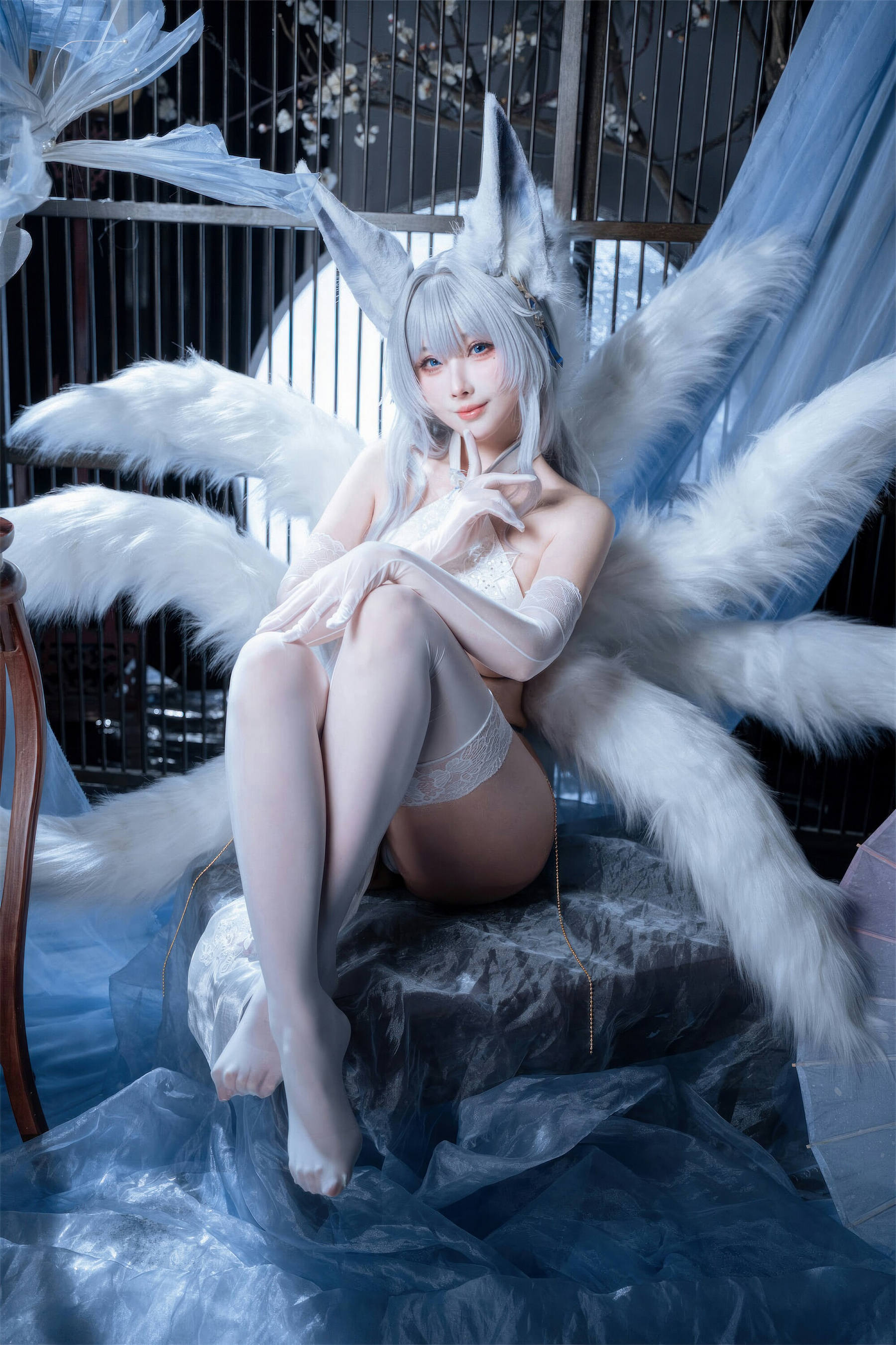 [COSPLAY]rioko凉凉子 – 碧蓝航线 信浓 旗袍 相融一梦 [25P]