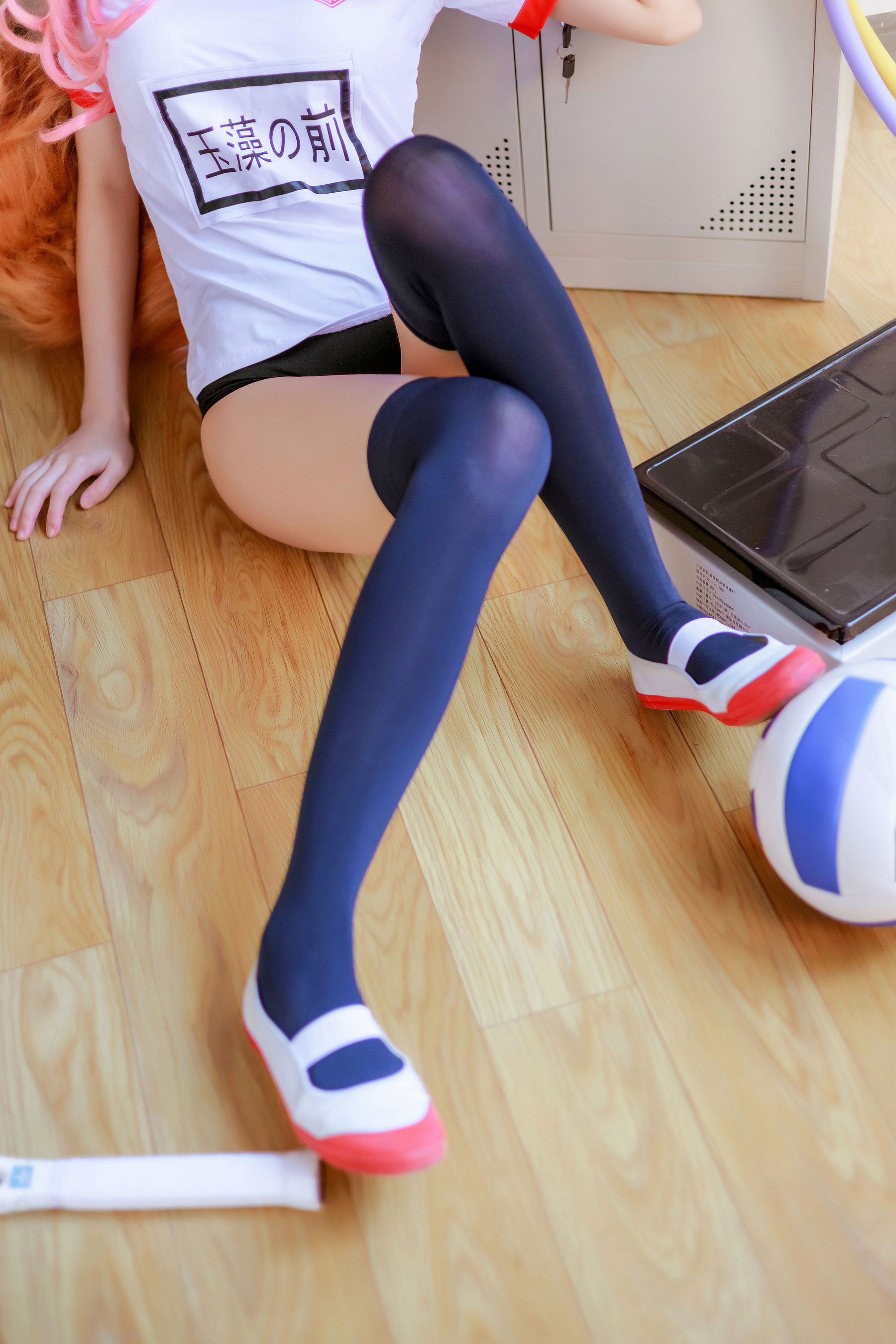 [COSPLAY] 桜桃喵 – 玉藻前体操服