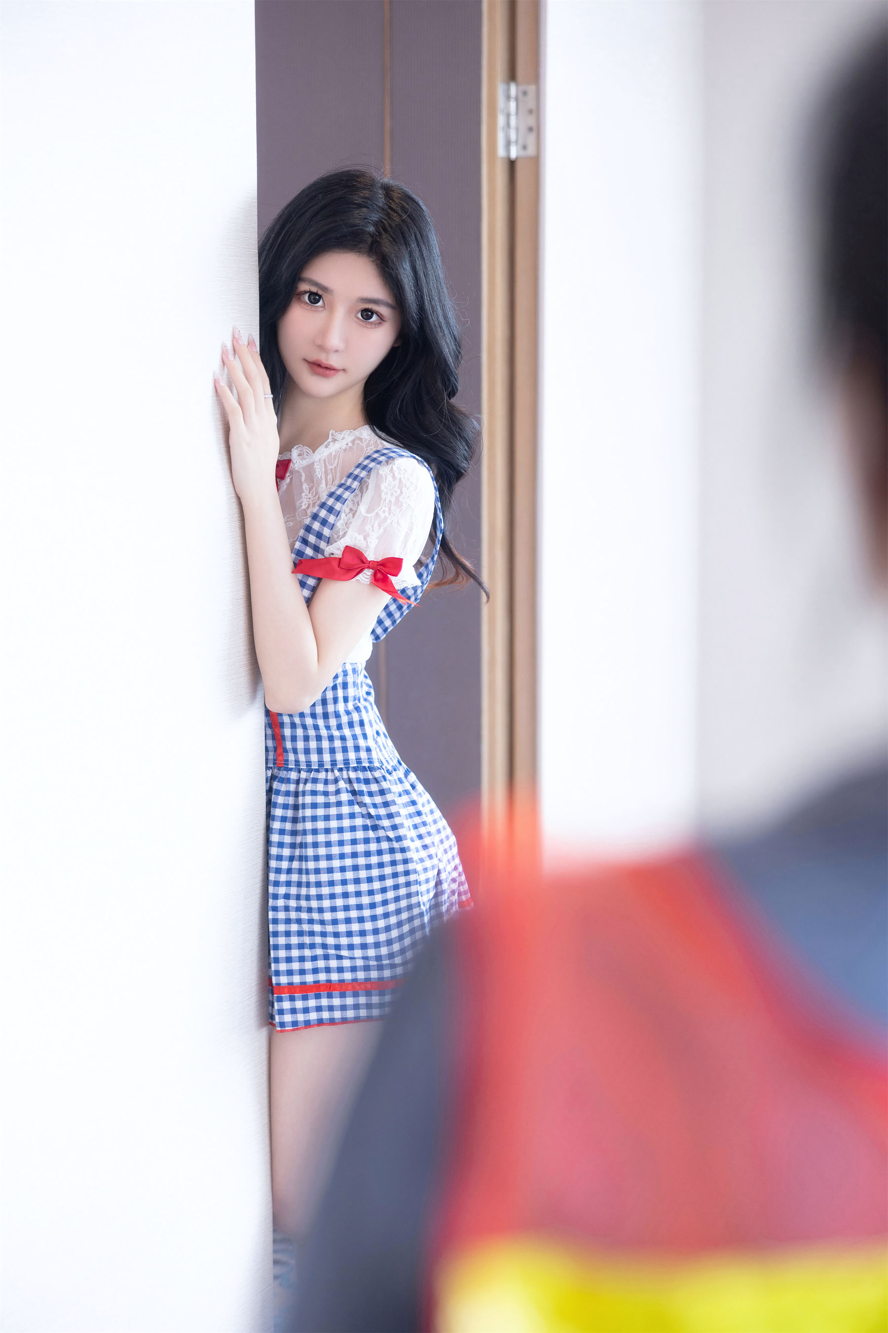 [秀人内购] 谢小蒽 诱人私拍福利 停电维修写真