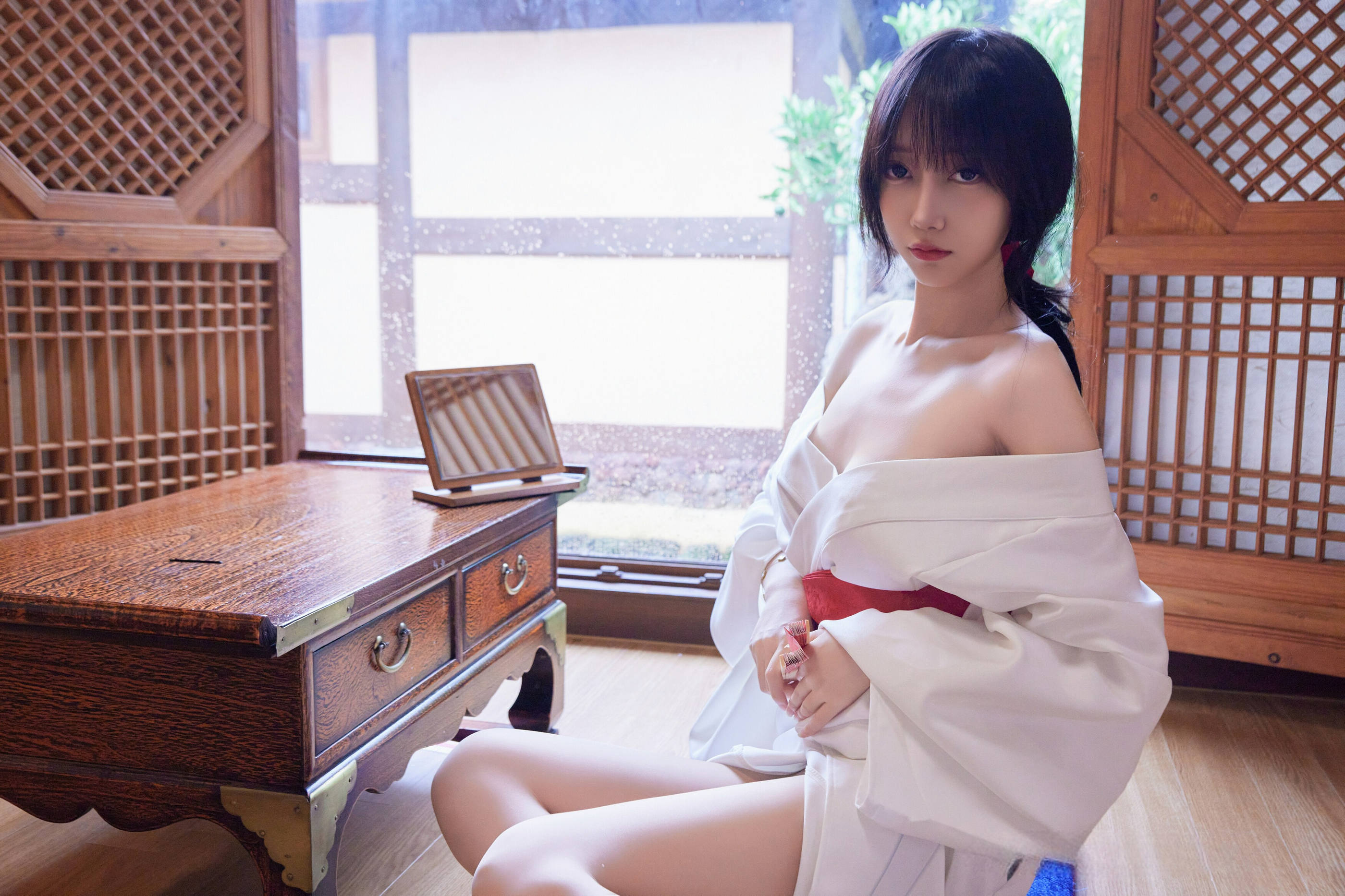 [秀人内购] 玥儿玥 诱人私拍福利 日式和服