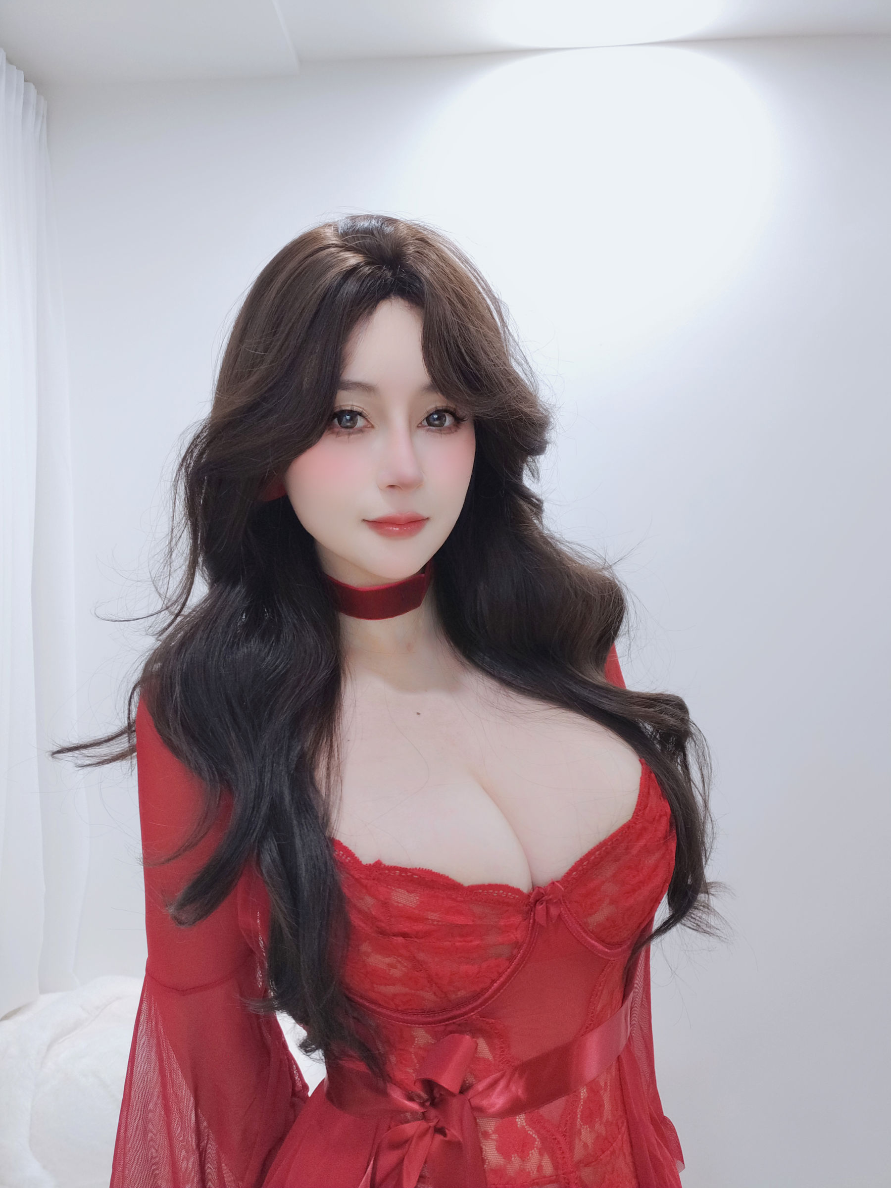 [COSPLAY] Coser小姐姐白银 – Red Lad