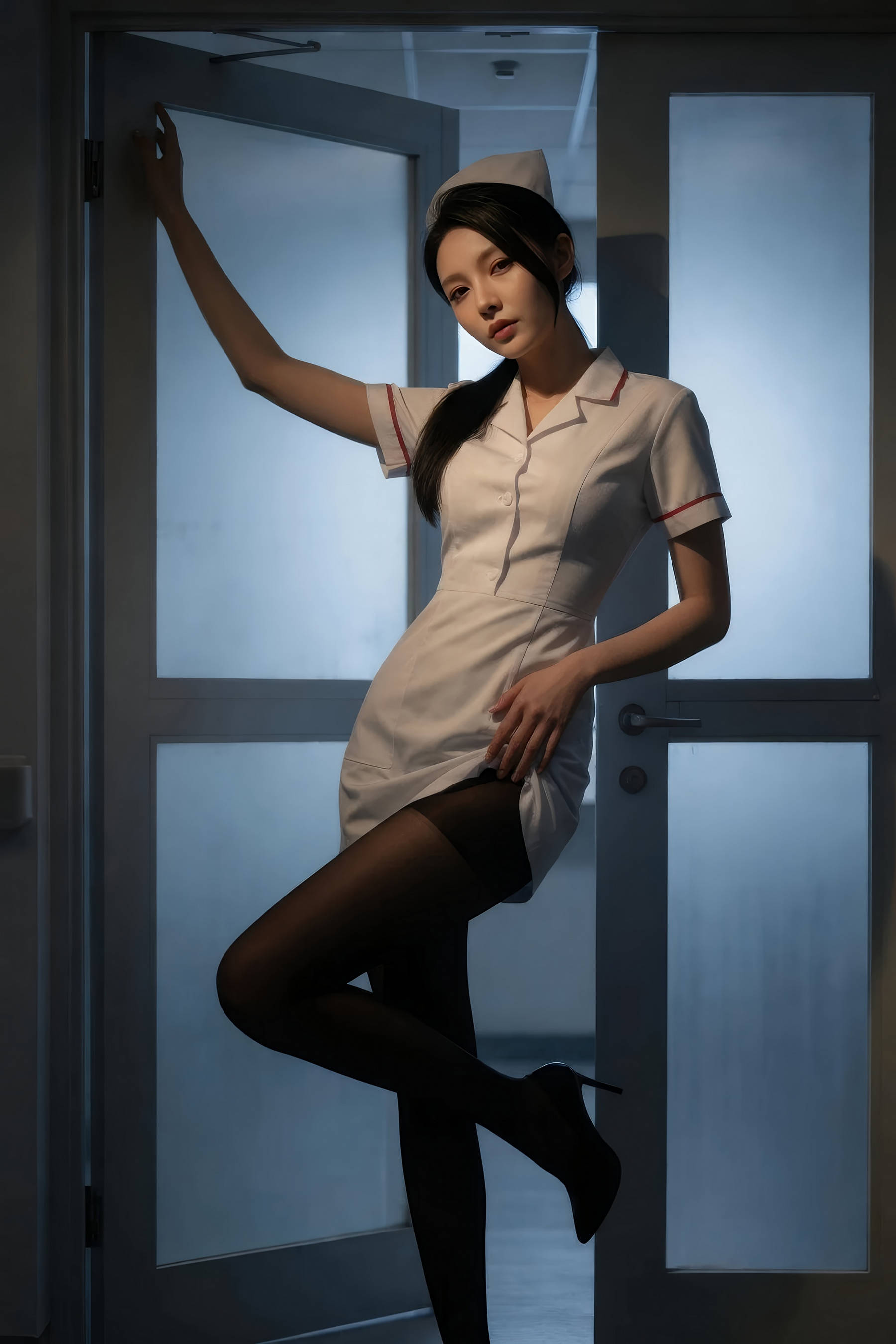 [AiGirl] 柒琪 黑丝护士 [69P]