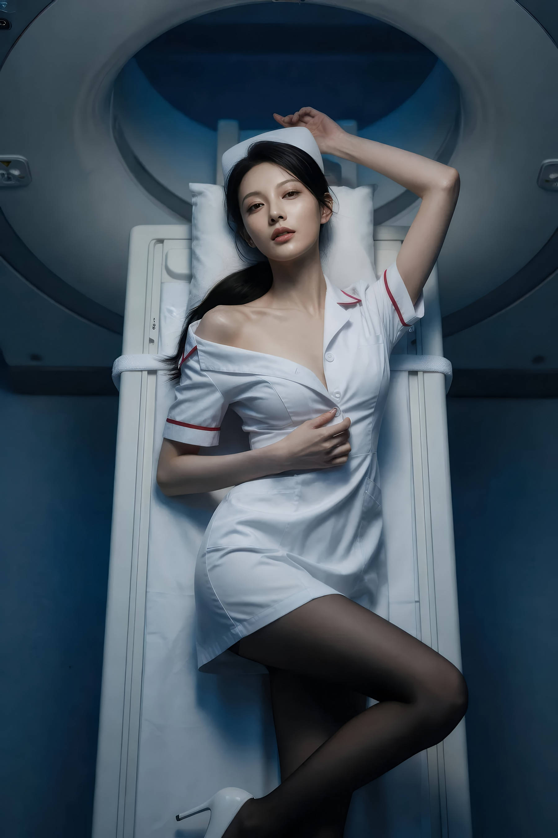 [AiGirl] 柒琪 黑丝护士 [69P]