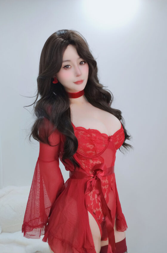 [COSPLAY] Coser小姐姐白银 – Red Lad