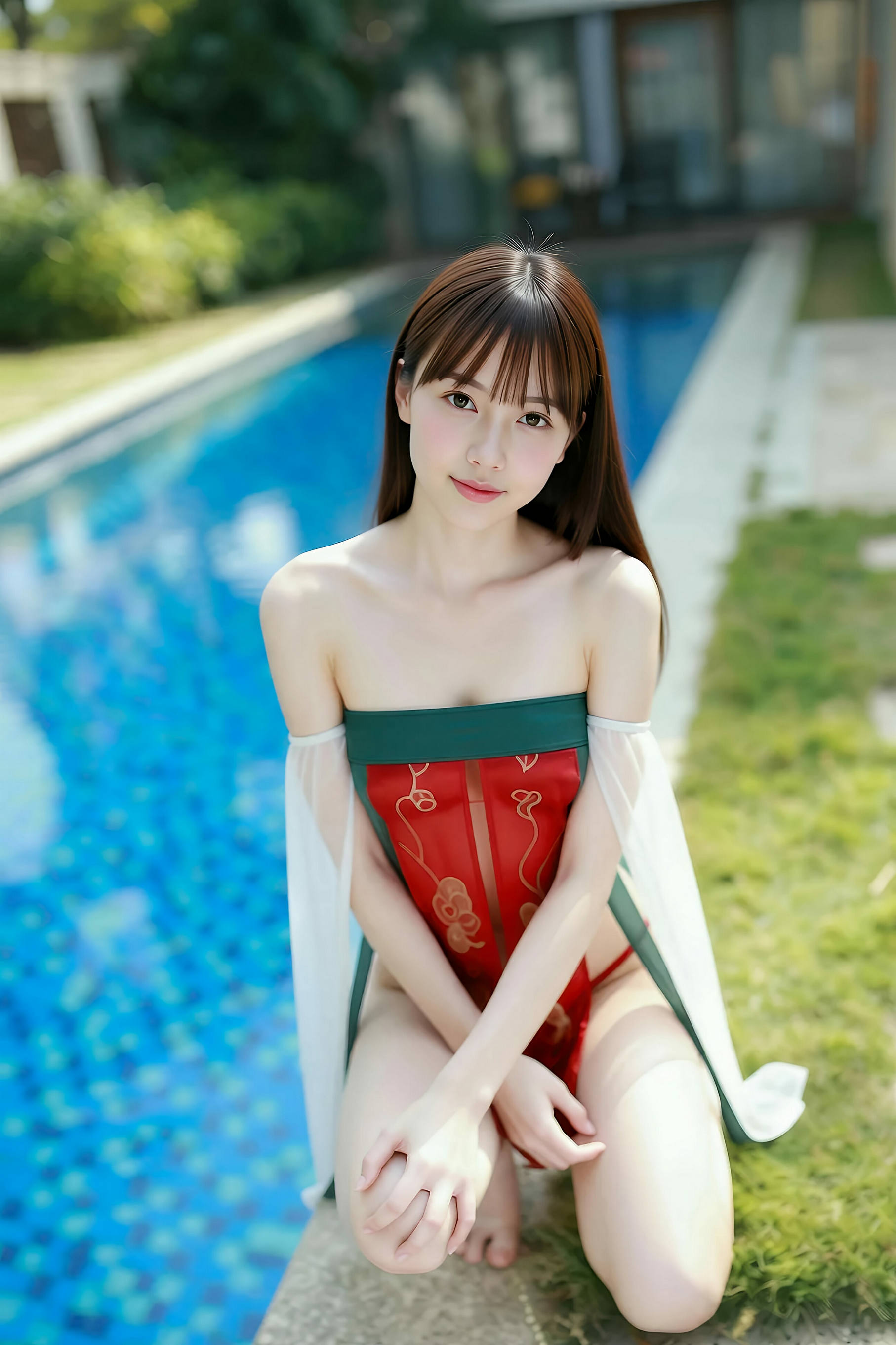 [AiGirl] 婉婉 红色情趣 [83P]