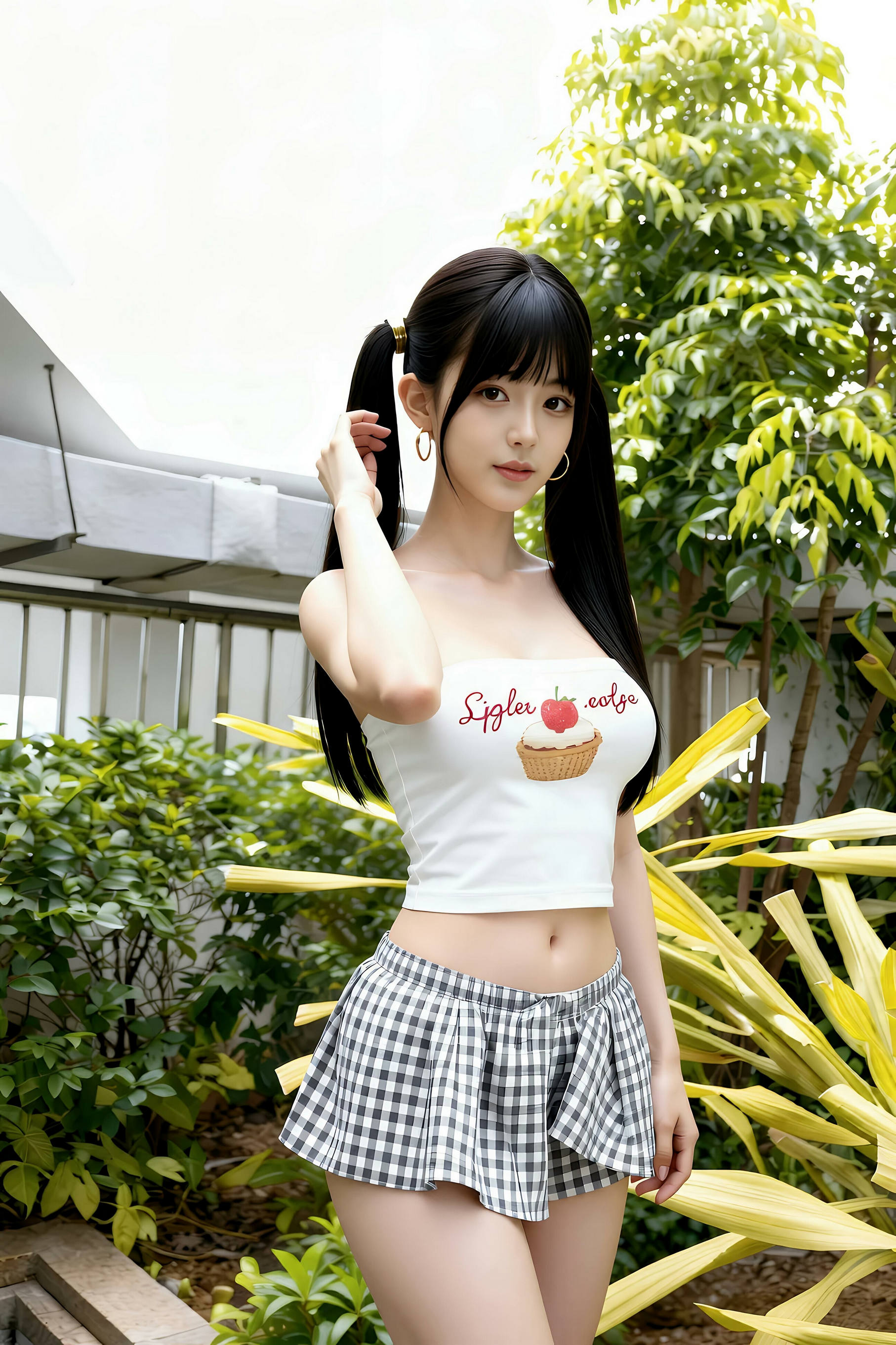 [AiGirl] 柚柚sasa 短裙抹胸 [62P]