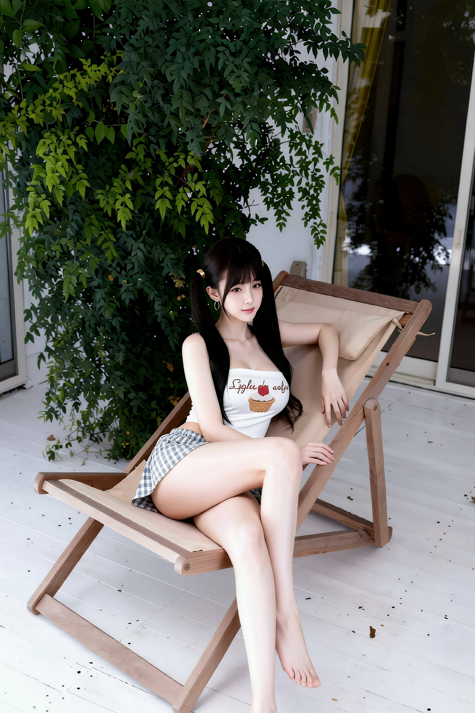 [AiGirl] 柚柚sasa 短裙抹胸 [62P]