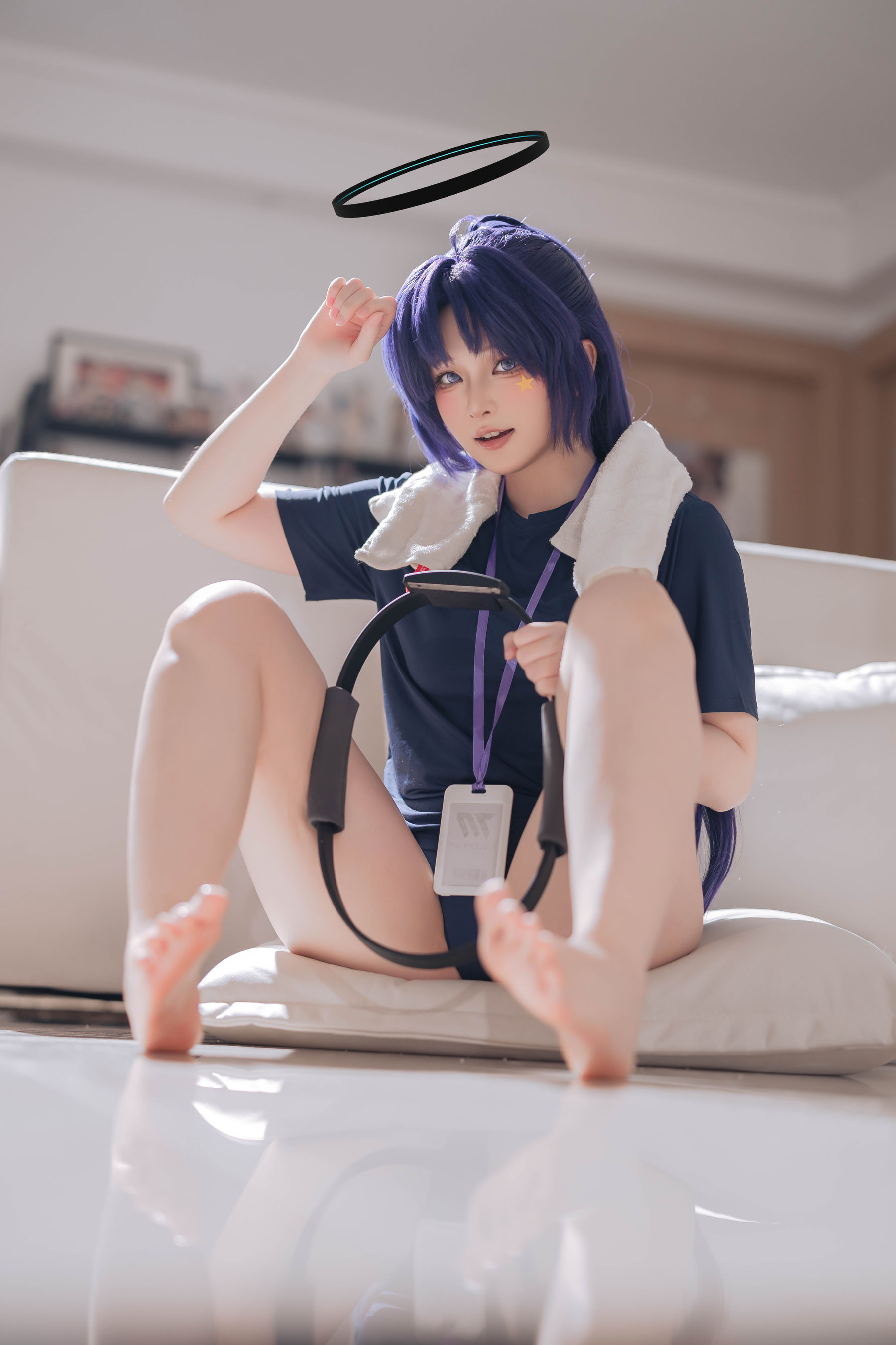 [COSPLAY] 屿鱼 – 优香体操服T2