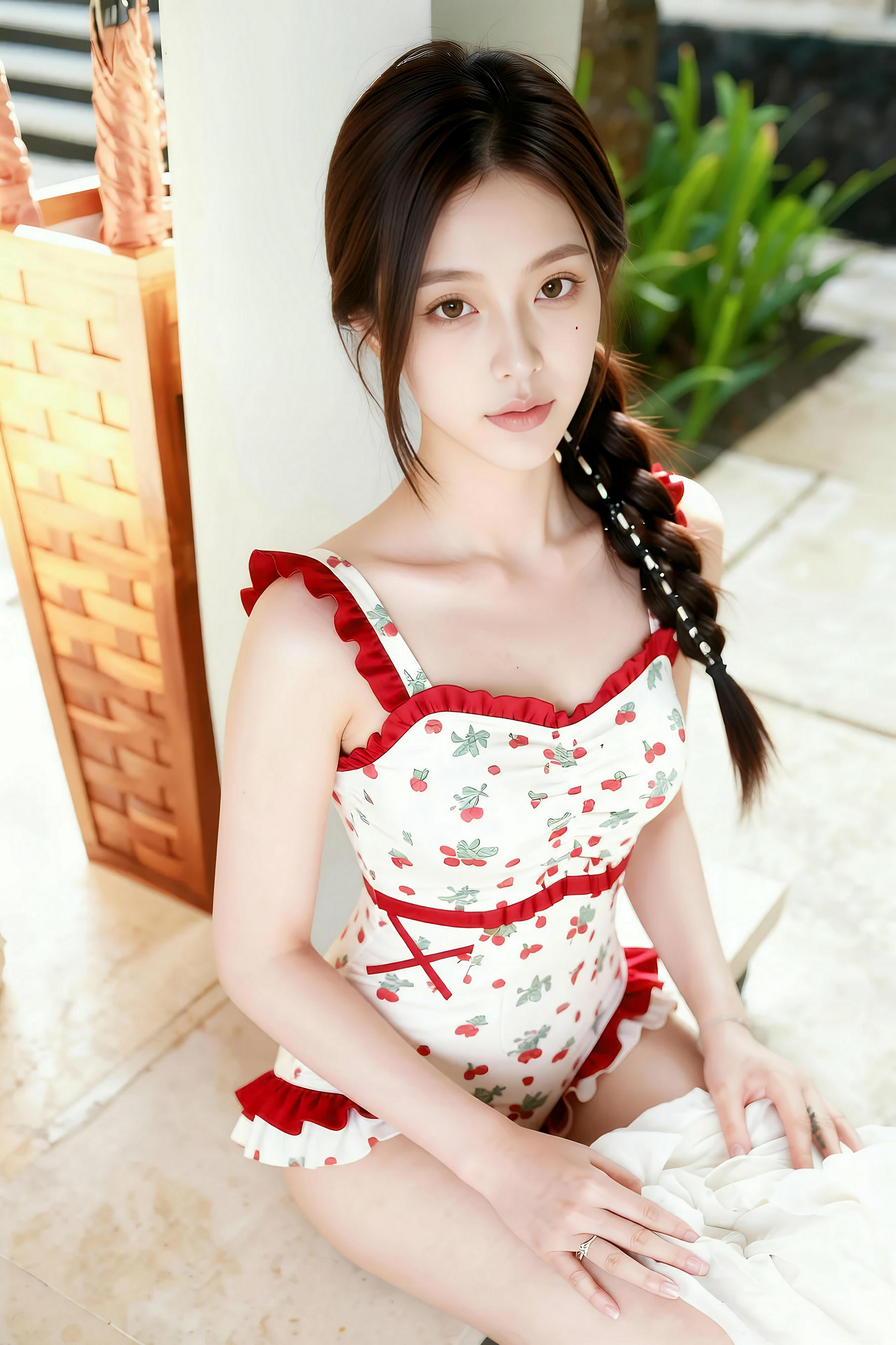 [AiGirl] 熙蕾学姐 樱桃连体 [64P]