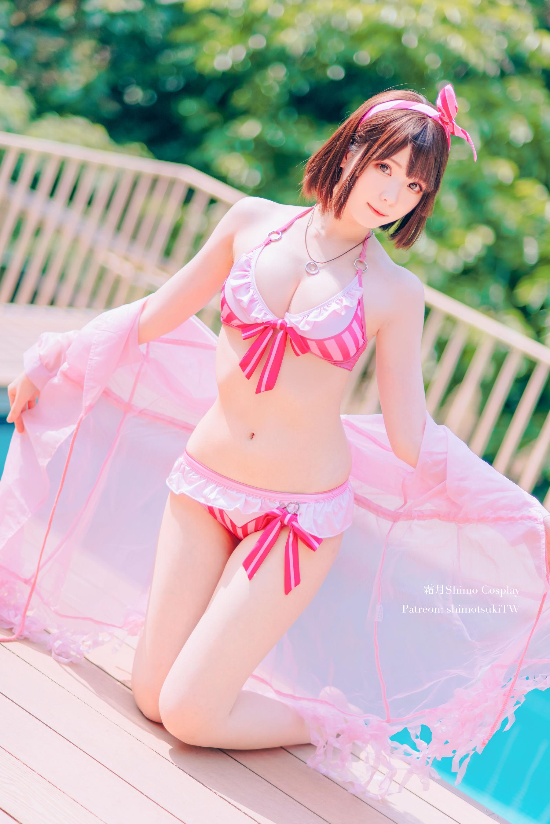 [COSPLAY] 霜月shimo – 加藤惠泳衣