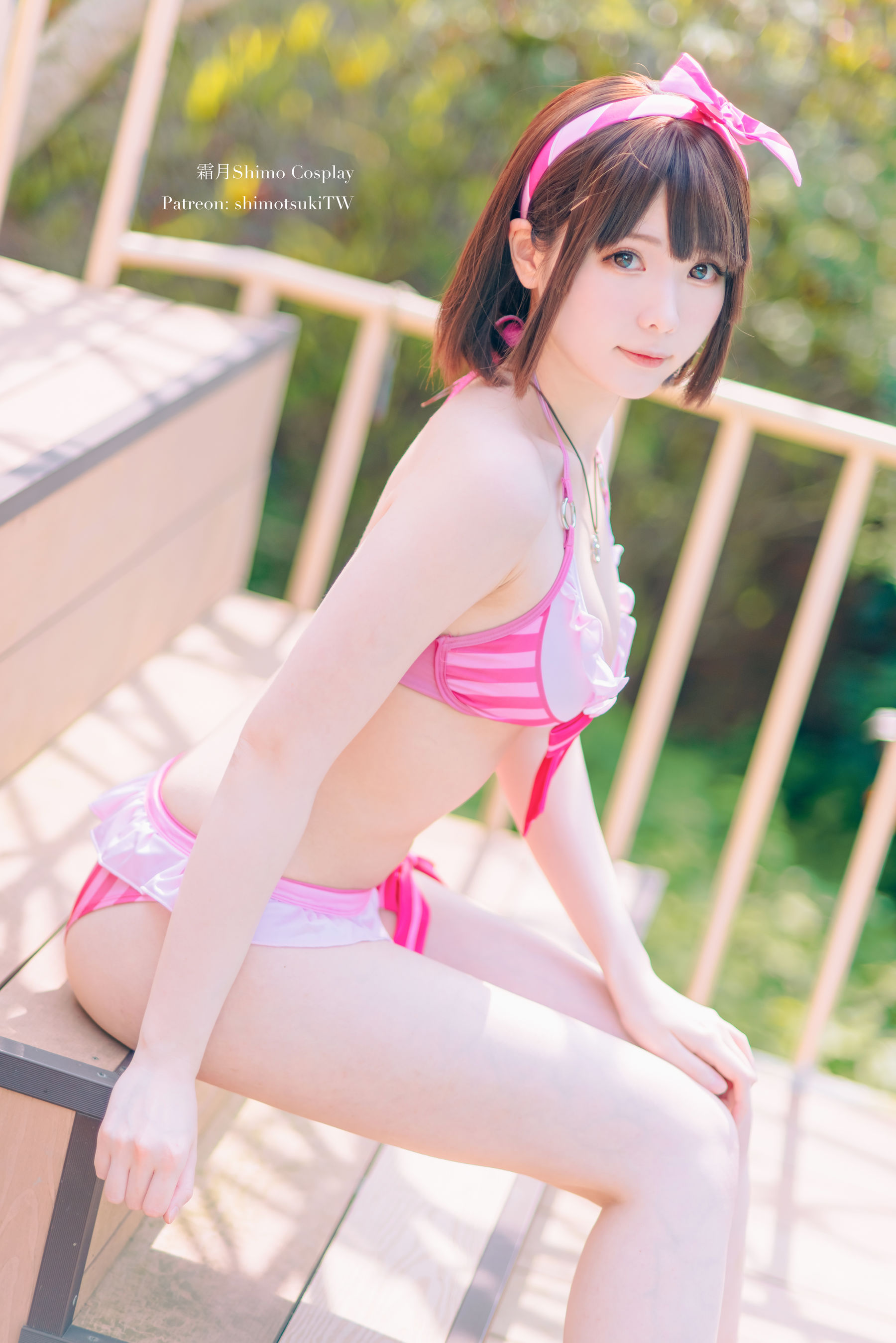 [COSPLAY] 霜月shimo – 加藤惠泳衣